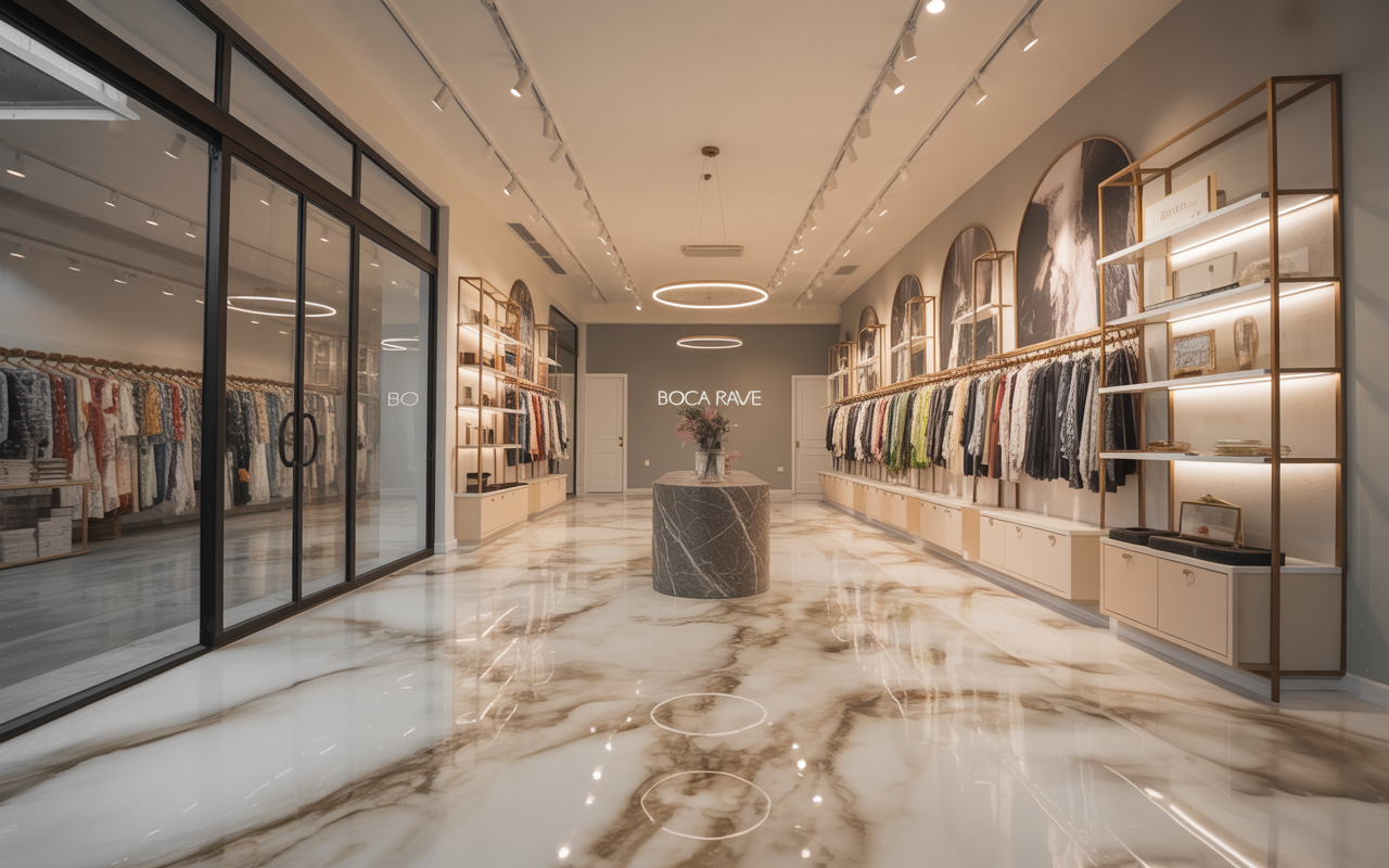 Floor coating services in Boca Raton