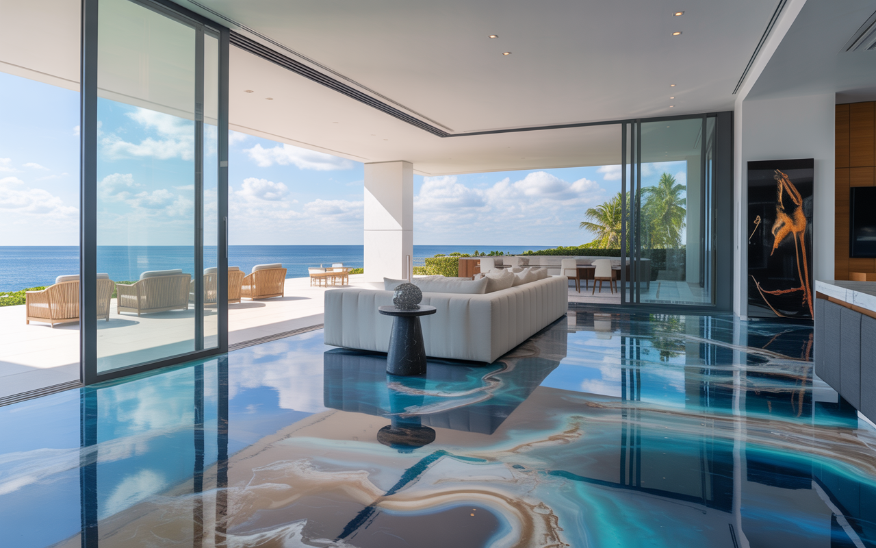 Floor coating services in Manalapan