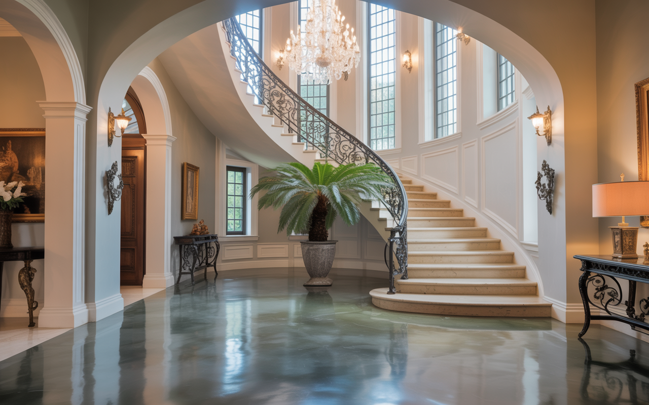 Floor coating services in Palm Beach Island