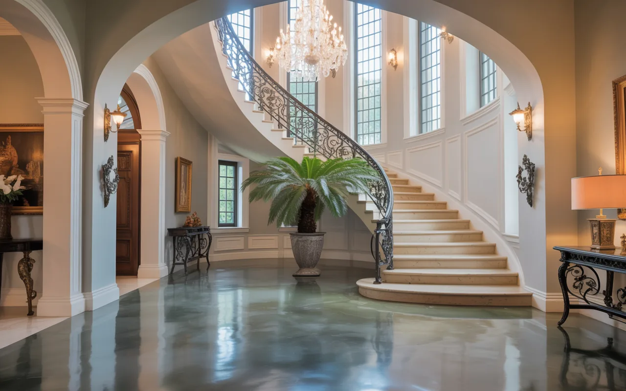 Floor coating in Palm Beach Island
