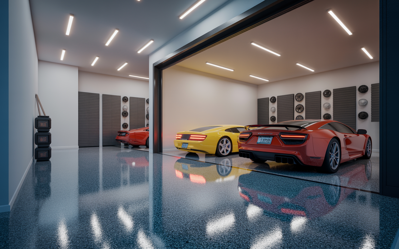 Floor coating services in Parkland