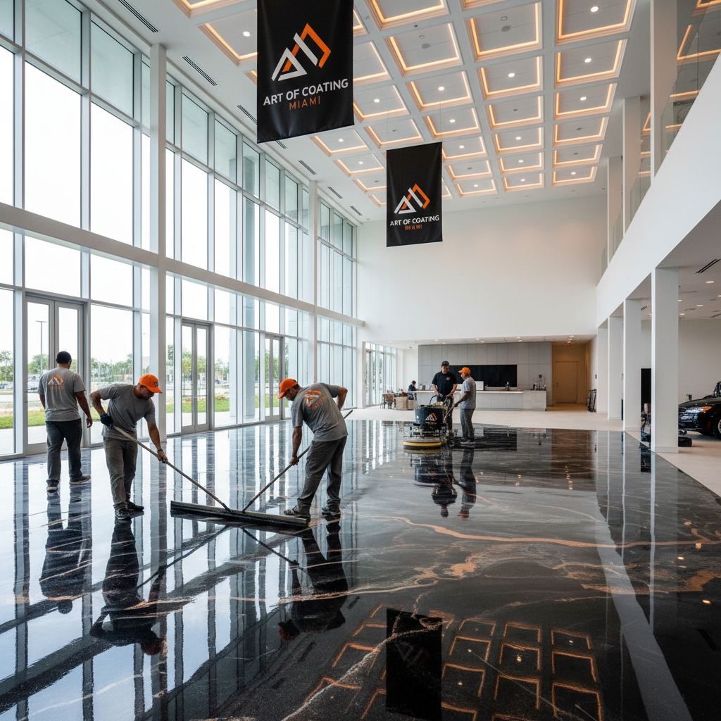 Commercial Floor Coating